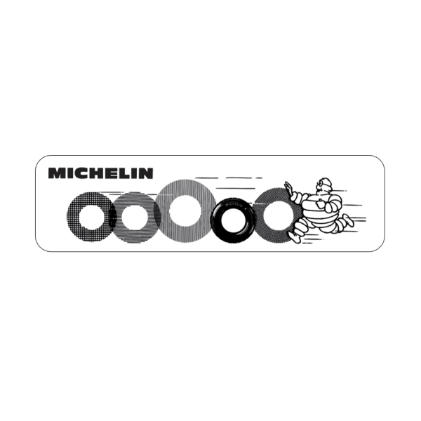 The Michelin Man and his tire