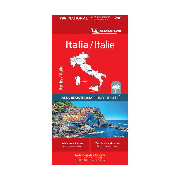 National map 796 Italy - MAPS AND GUIDES MICHELIN